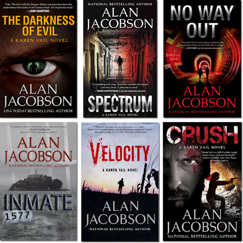 Karen Vail Novel Series Karen Vail Novel Series | Karen Vail is no ordinary FBI agent. | Novels by Alan Jacobson